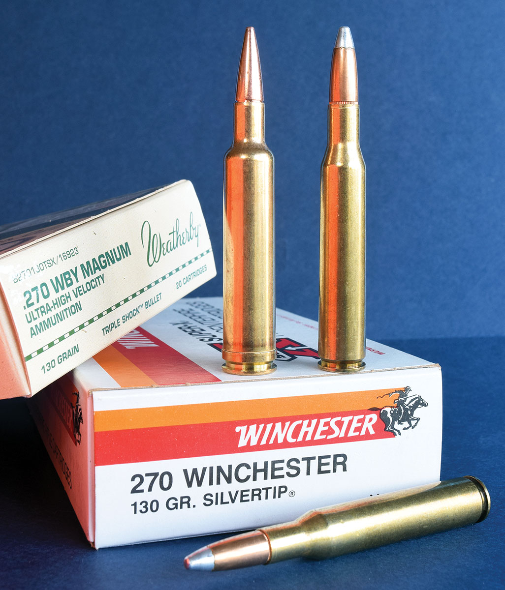 Weatherby’s 270 Magnum appeared in 1943 as a proprietary round. It didn’t affect Winchester sales.